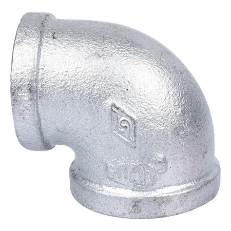 PROSOURCE Exclusively Orgill Reducing Pipe Elbow, 112 x 112 x 114 x 114 in, Threaded, 90 deg Angle PPG90R-40X32